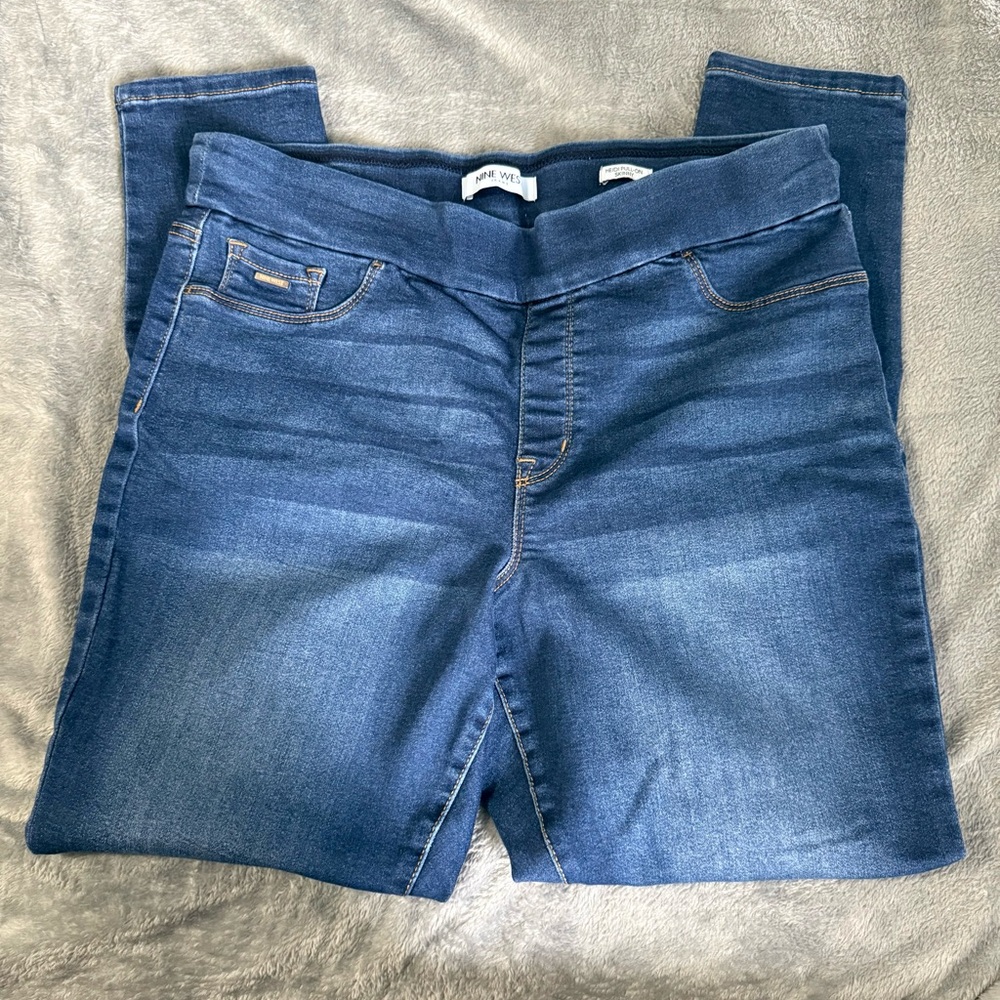 Nine West Dark Blue Skinny Jeans